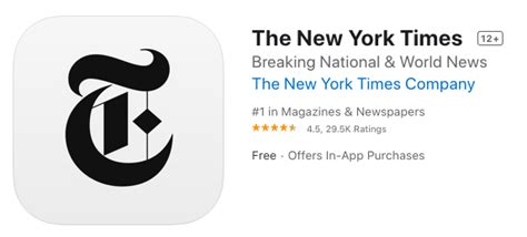 nyt app for free